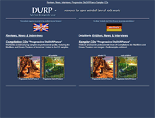 Tablet Screenshot of durp.com